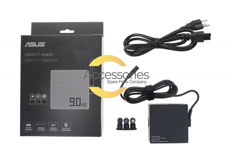 Chargeur multi embouts 90W boîte Asus