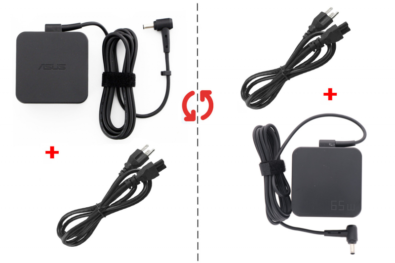 Asus 65W charger ASUS Original 65W Power Supply for AsusPro Laptop - Reliable and Authentic