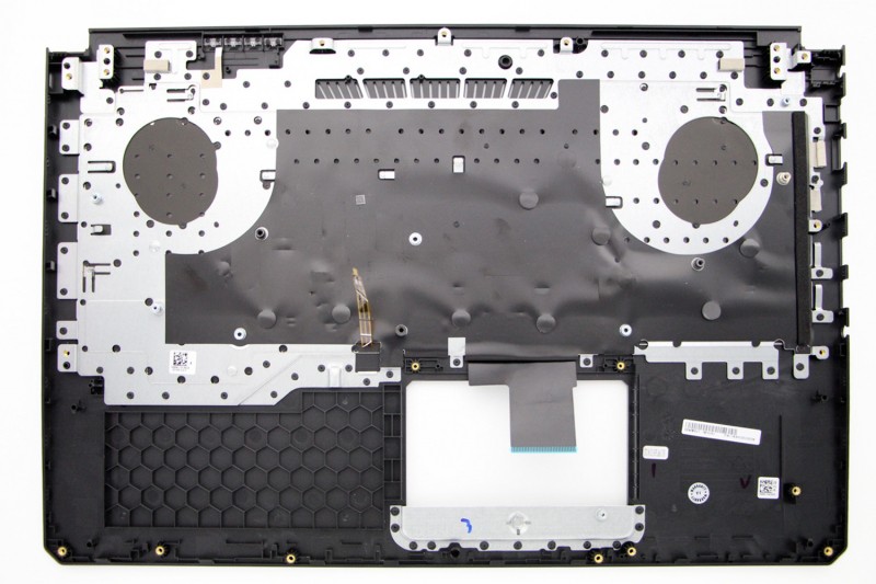 Black Asus TUF Gaming backlit US keyboard