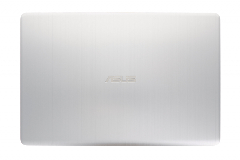 Asus 15-inch grey and yellow LCD Cover