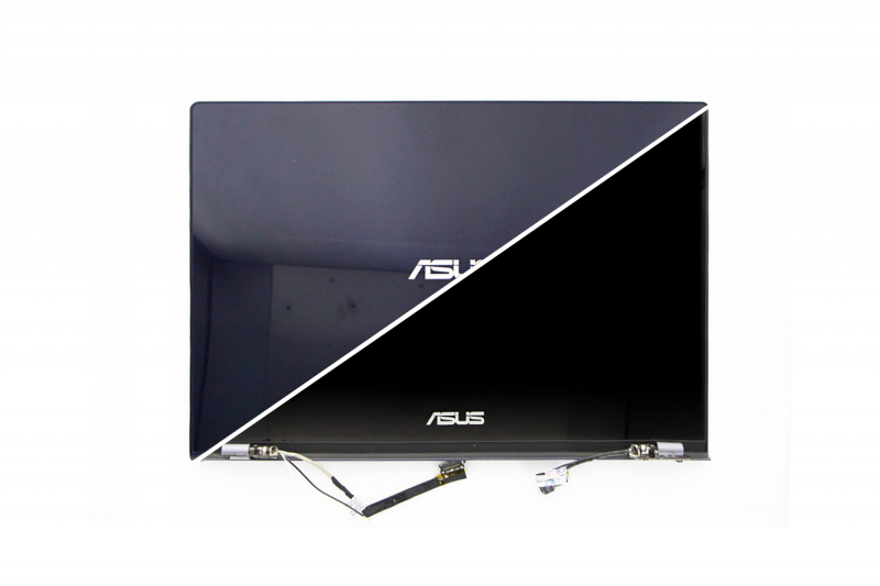 Asus ZenBook 13-inch FHD blue screen