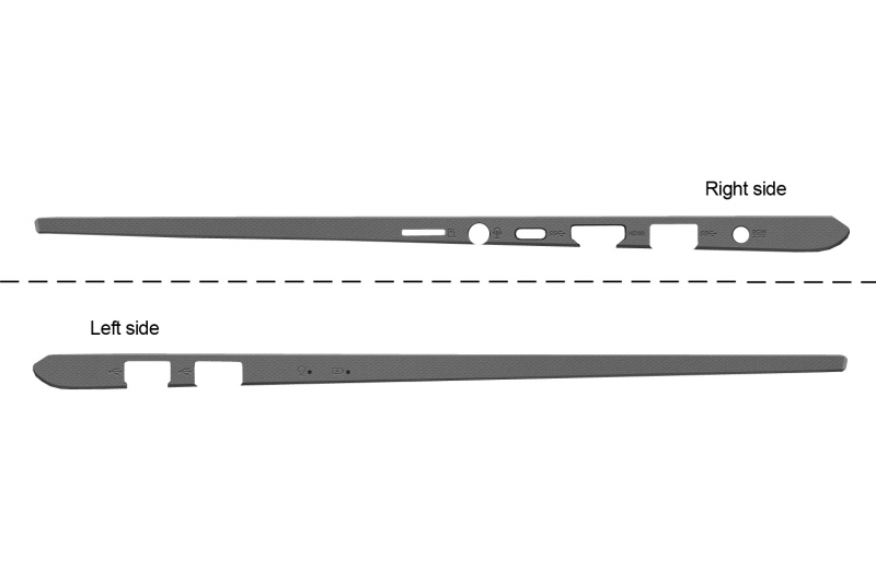 Gray US QWERTY keyboard for Asus VivoBook