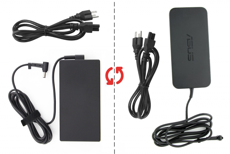 Asus Adapter 120W Asus 120W AC Adapter for Laptops - Side View