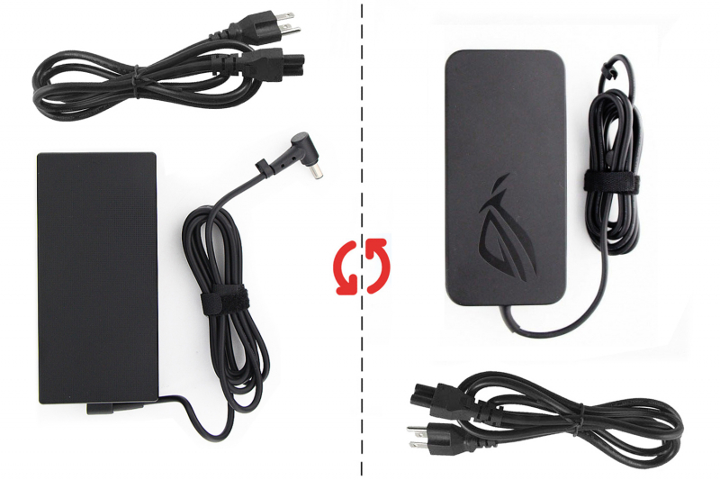 Asus 180W Charger Asus Laptop 180W AC Adapter with Power Cable