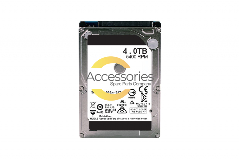HDD 2.5 inch 4 To  Official Asus Partner - Asus Accessories