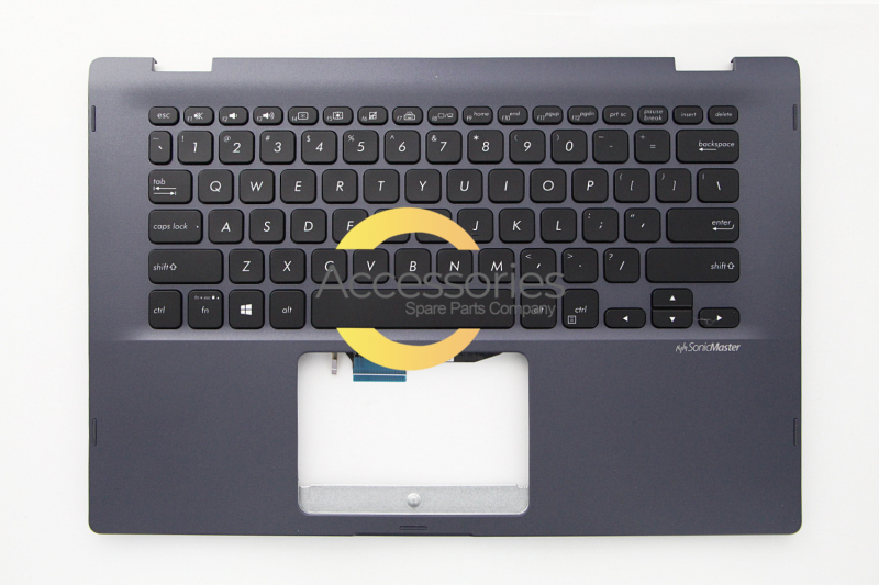 Asus American Grey Backlit QWERTY Keyboard