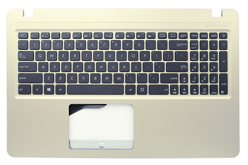 Asus VivoBook Gold American keyboard