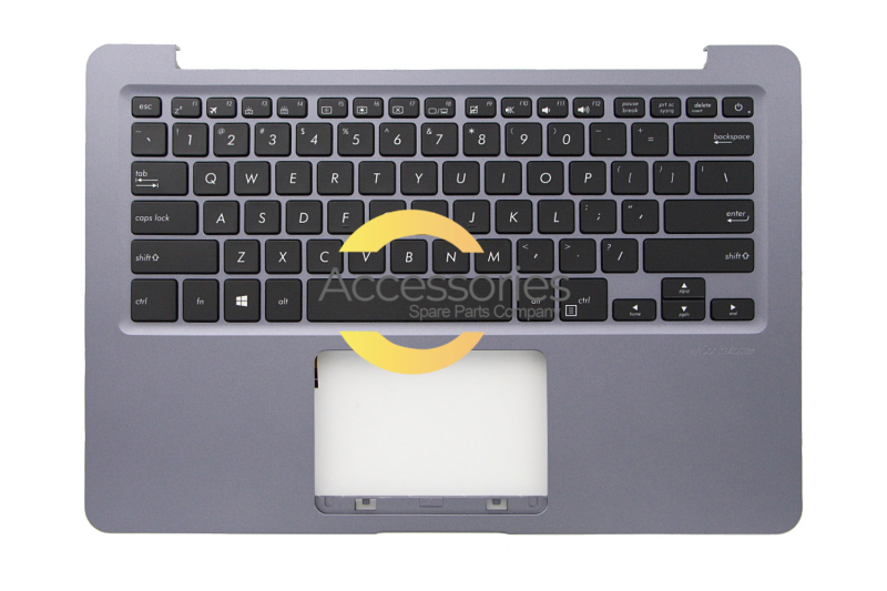 Clavier gris rétroéclairé QWERTY américain VivoBook Asus