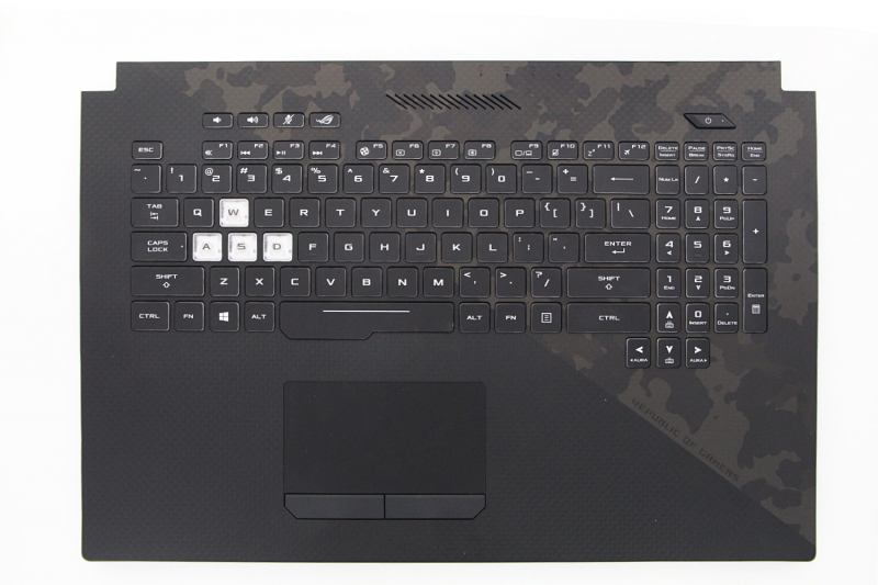 Asus Black backlit American keyboard