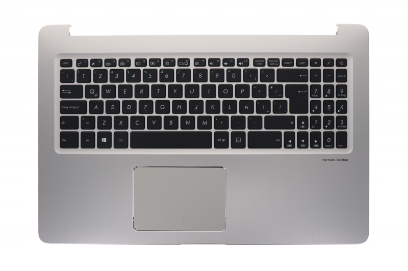 Asus Backlit Gold Latin Keyboard
