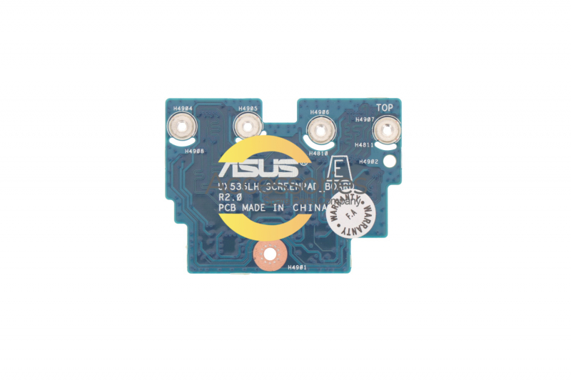 Asus ScreenPad control card