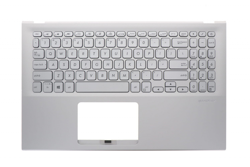 Silver backlit American keyboard for Asus VivoBook