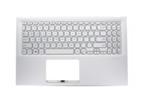 Silver American QWERTY Keyboard for Asus VivoBook 15 Silver American QWERTY Keyboard for Asus VivoBook 15