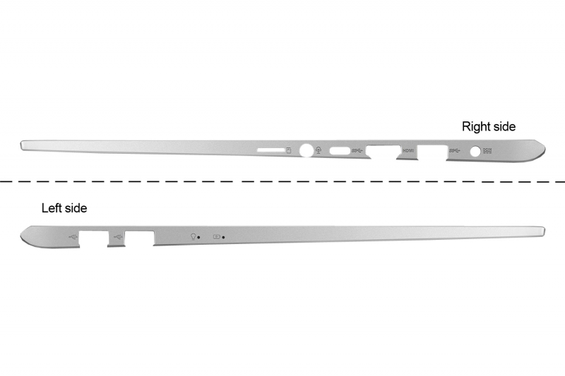 Silver American QWERTY Keyboard for Asus VivoBook 15