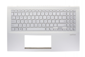 Asus VivoBook American silver backlit keyboard