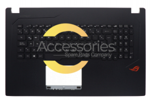 Asus Black Latin American backlit keyboard