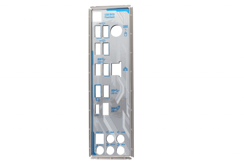 Protective back plate for Asus X99-A II motherboard