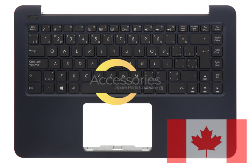 Canadian dark blue keyboard Asus