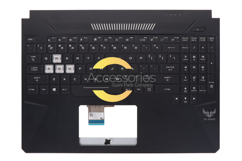 Asus TUF Gaming Black backlit Keyboard Replacement