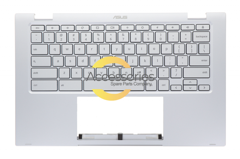 Asus silver backlit Keyboard Replacement