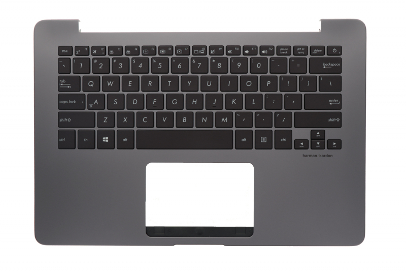 Authentic Grey Backlit QWERTY ZenBook Keyboard Authentic Gray Backlit QWERTY ZenBook Keyboard