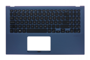 Asus Blue Latin VivoBook keyboard