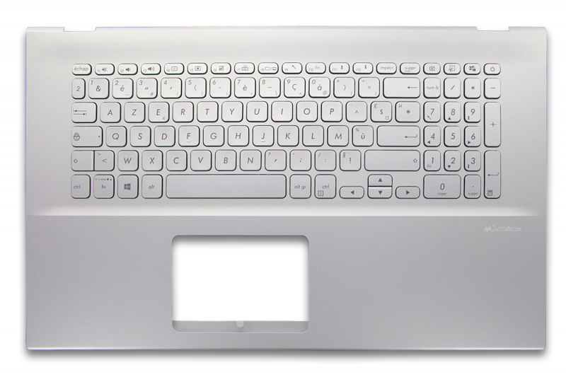 Backlit silver keyboard for Asus VivoBook