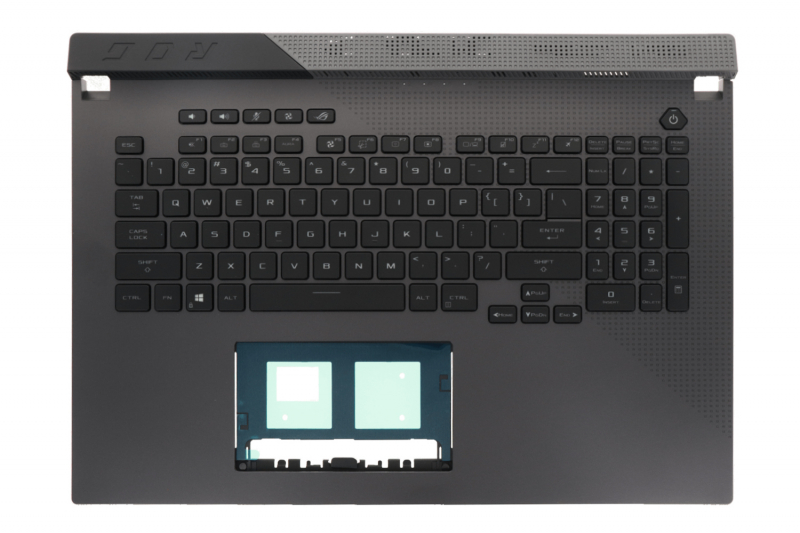 Asus Grey backlit American keyboard