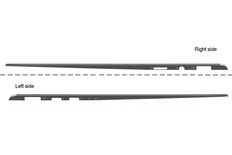 Asus ZenBook Gray backlit American keyboard