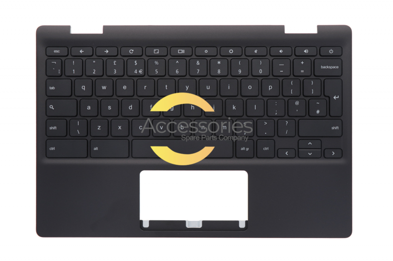 Asus Chromebook Black UK keyboard