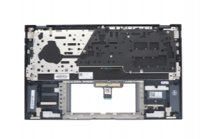 Asus ZenBook backlit grey keyboard