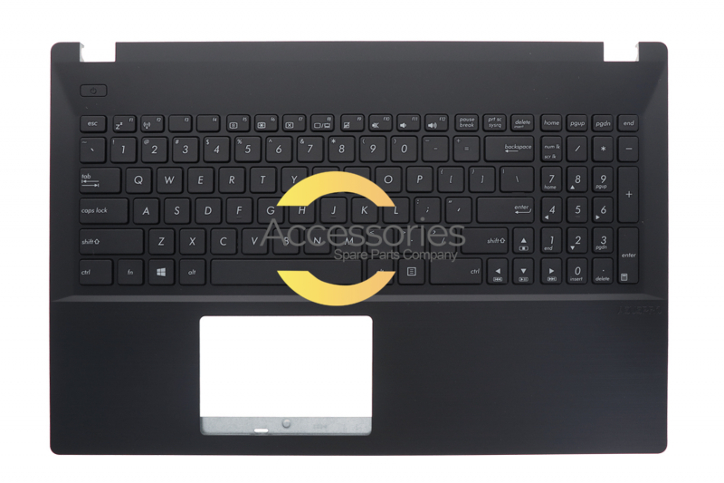 Clavier noir QWERTY Américain de PC portable Asus