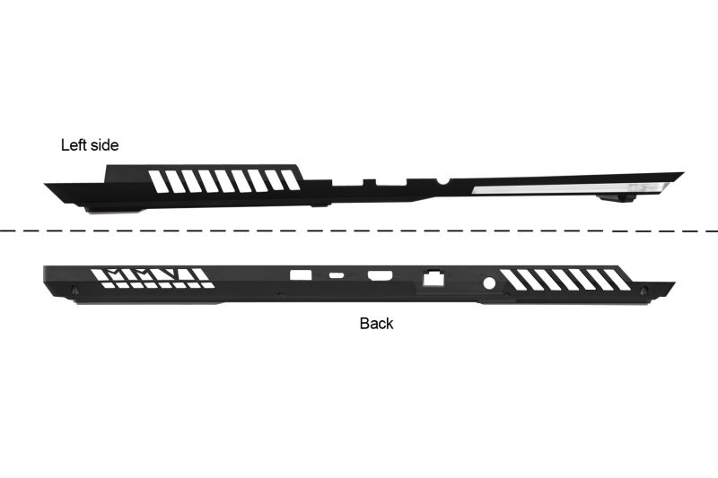 Asus Gray 17-inch Bottom Case
