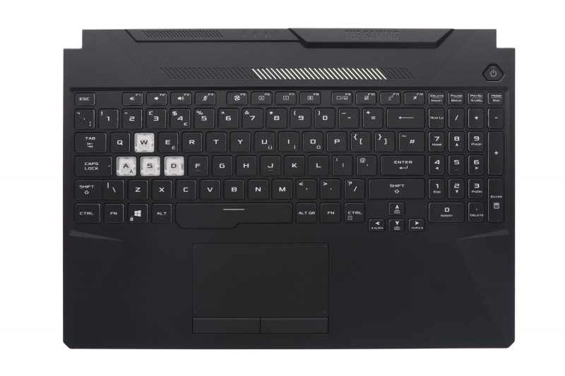 Asus TUF Gaming English Keyboard QWERTY