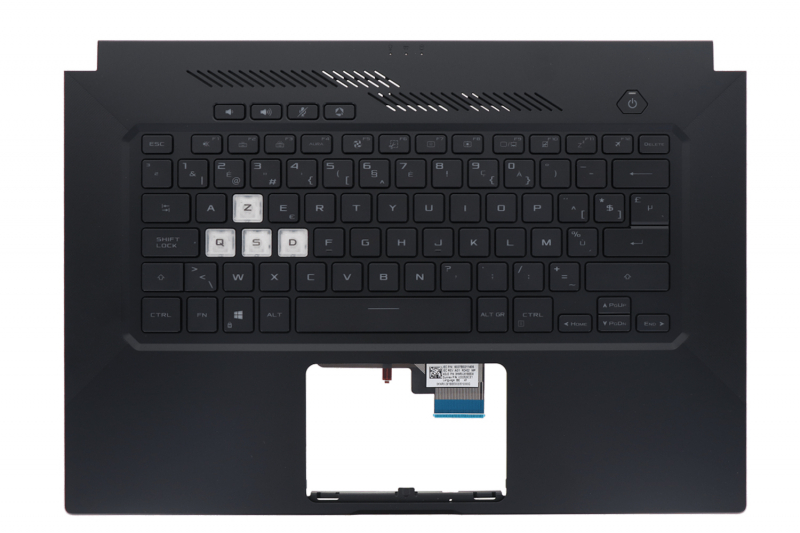 Asus TUF Dash Belgian Black backlit keyboard