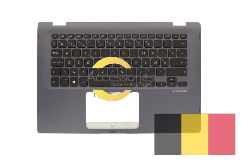 Asus grey Belgian backlit keyboard