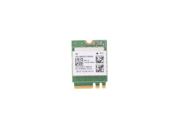 Asus WIFI and Bluetooth card - 0C011-00061E00 Asus WIFI and Bluetooth card