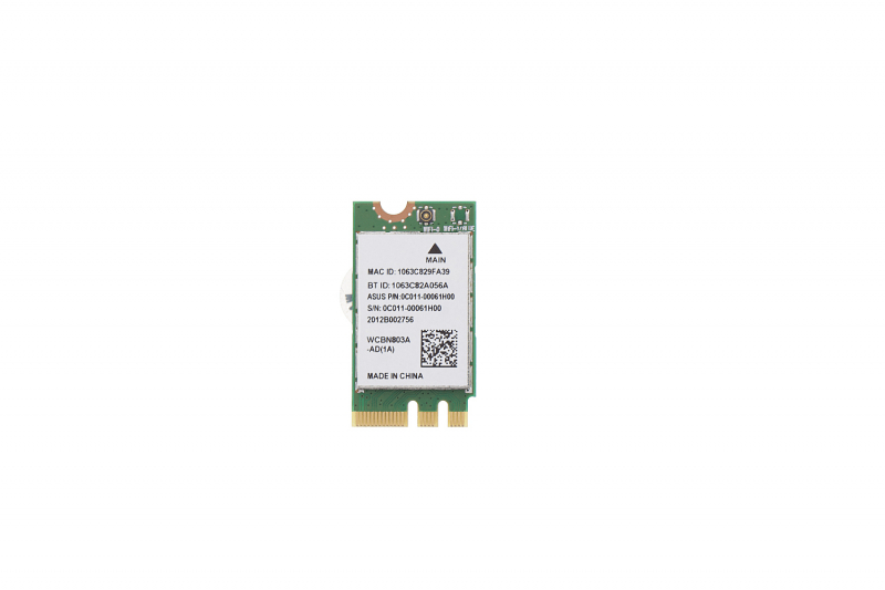 Asus WIFI and Bluetooth card