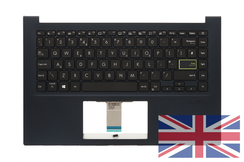 Blue English VivoBook Keyboard - Authentic Asus Authentic Asus VivoBook English Blue Keyboard