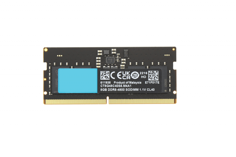 RAM 8 GB DDR5 4800 Mhz 8 GB DDR5 5600 MHz RAM