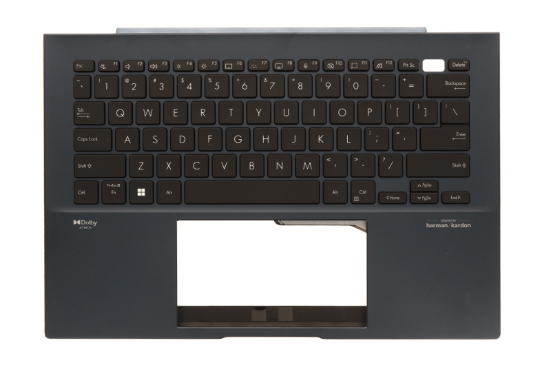 Asus ZenBook Blue backlit American keyboard