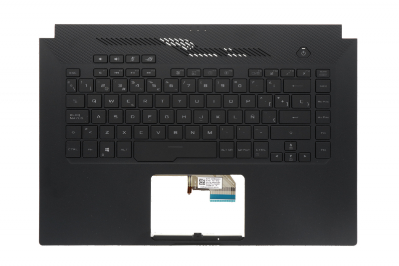 Authentic Spanish Black Asus ROG Zephyrus Keyboard