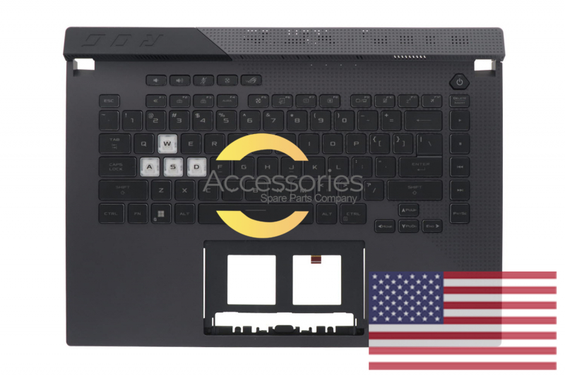 Asus ROG Strix G15 Gray Backlit American Keyboard