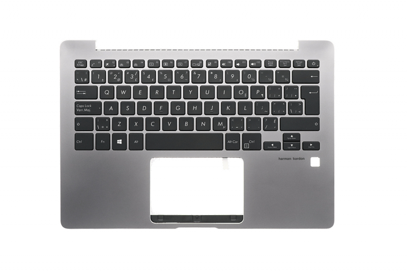Backlit QWERTY grey keyboard for Asus ZenBook