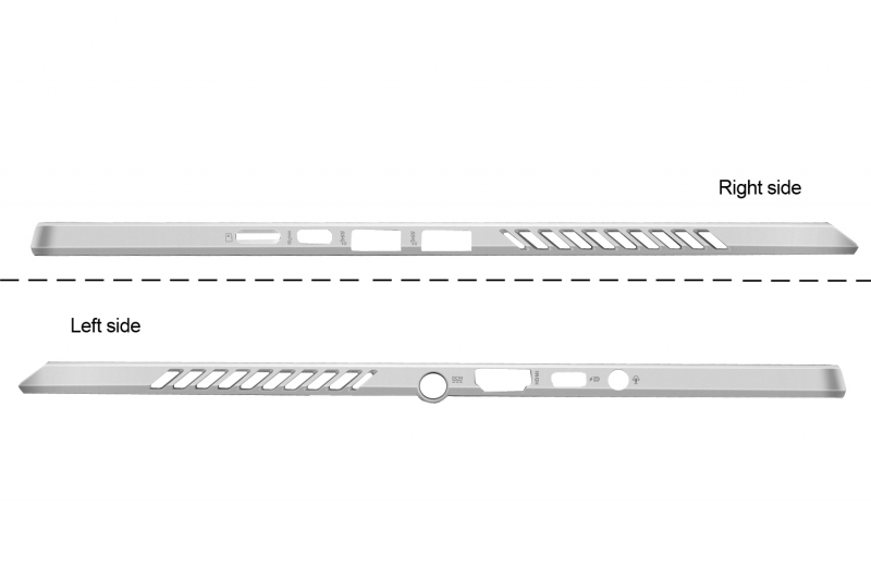Asus White backlit American keyboard