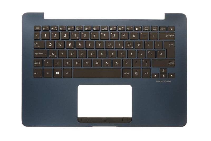 Asus ZenBook backlit QWERTY keyboard English
