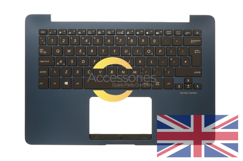Blue backlit keyboard English Asus ZenBook 