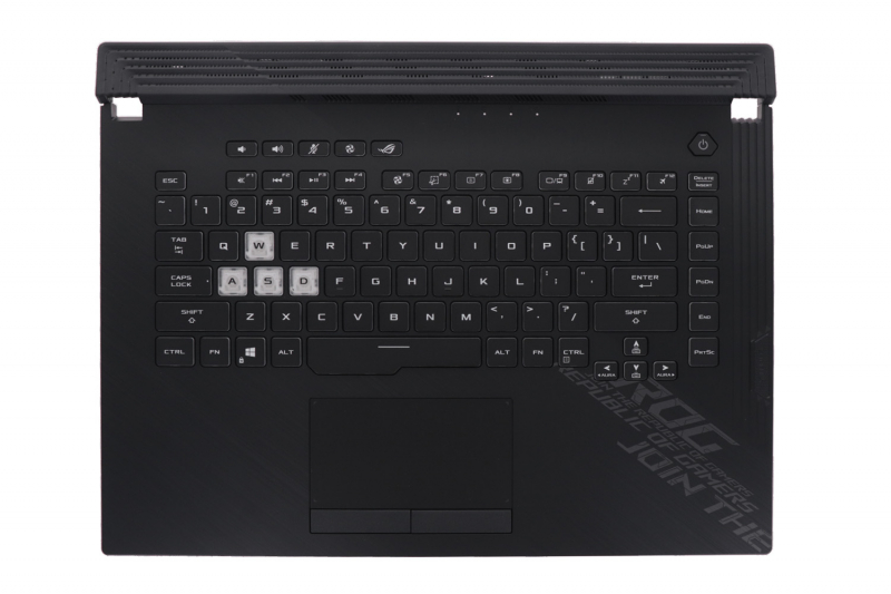 Asus American black backlit keyboard