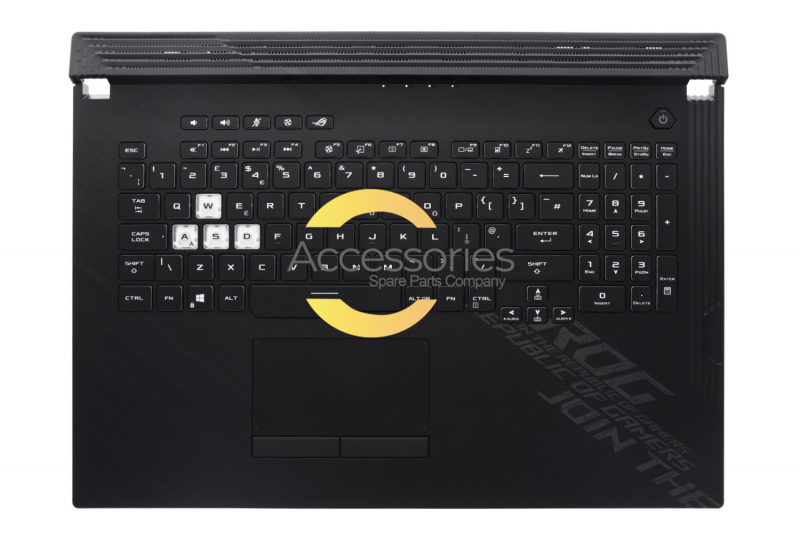 Black backlit English keyboard Asus