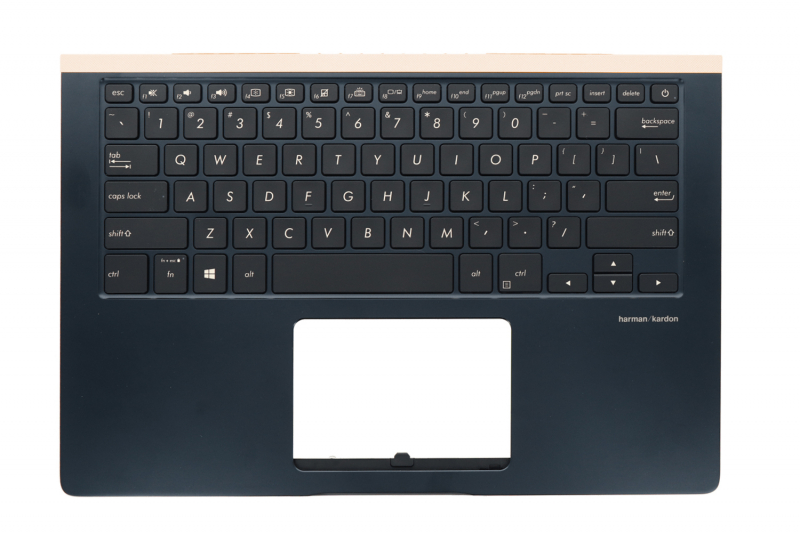 Asus ZenBook Blue backlit American keyboard
